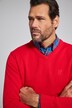 Pullover, Basic Form, V-Ausschnitt, Baumwolle