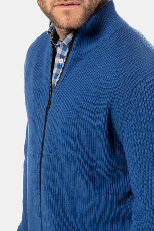 Duże rozmiary Sweter, mężczyzna, letnie niebo, rozmiar: 6XL, akryl/wełna, JP1880