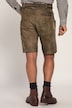 Pantalon en cuir de chèvre, s'inspirant des tenues traditionnelles bavaroises, avec broderies typiques - ceinture en cuir offerte