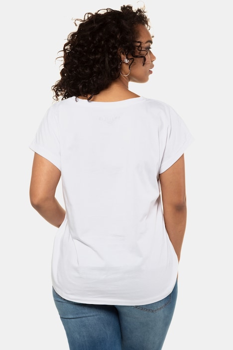 Blozend grip Simuleren T-shirt, oversized, Friends, wijde hals | T-Shirts | Shirts