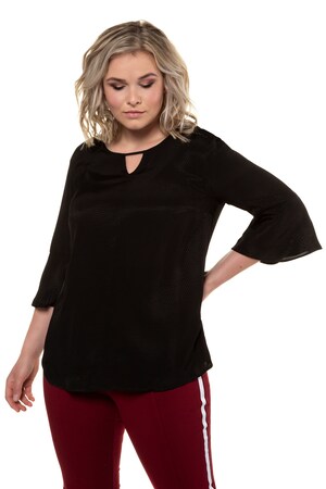 Ulla Popken Tuniek Classic 34 Volantmouwen Grote Maten ulla popken kopen in de aanbieding