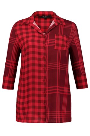 Ulla Popken Blouse Gepatchte Ruiten Overhemdkraag 34 Mouwen Grote Maten ulla popken kopen in de aanbieding Ulla Popken Blouse Gepatchte Ruiten Overhemdkraag 34 Mouwen Grote Maten ulla popken kopen in de aanbieding