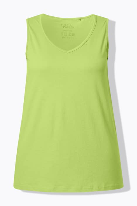 Top, V-hals, classic, mouwloos