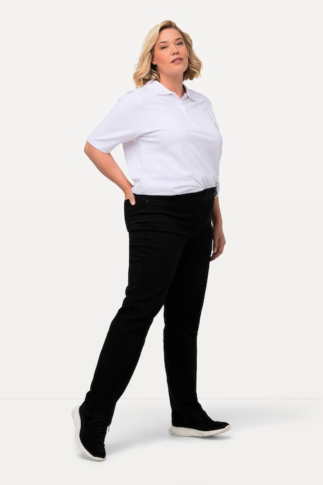 Jeans Mandy, gerade 5-Pocket-Form, Komfortbund, Stretch