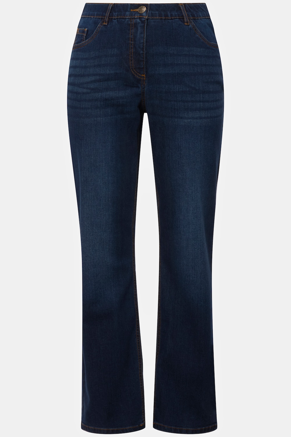 Stora storlekar Jeans Mandy, Dam, blå, storlek: 88, Bomull/Polyester/Viskos, Ulla Popken