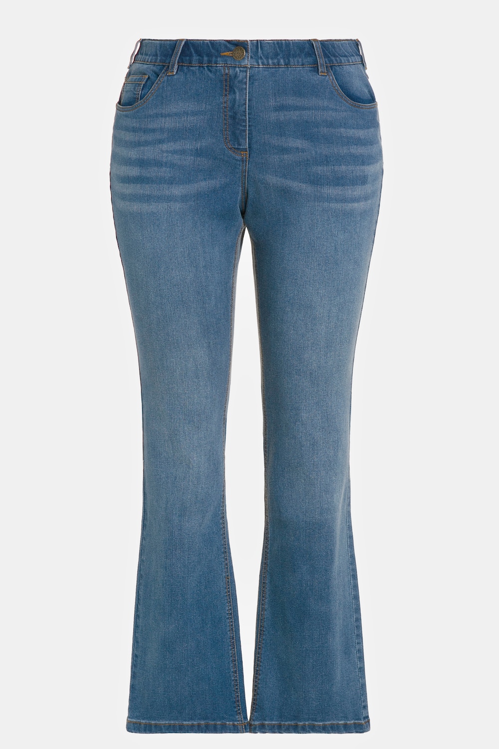 Grote Maten jeans Marie, Dames, blauw, Maat: 52, Katoen/Polyester/Viscose, Ulla Popken