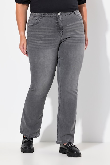 Jeans Marie, bootcut, comfortabele tailleband, 5-pocket model