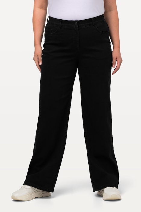 Jeans Mary, weites Bein, 5-Pocket-Schnitt, Komfortbund