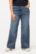 Džíny Mary, široké nohavice, 5 kapes, komfortní pas