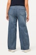 Džíny Mary, široké nohavice, 5 kapes, komfortní pas