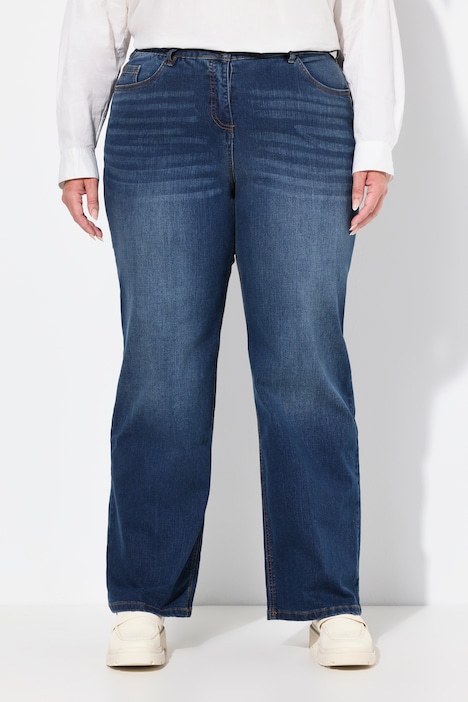 Jeans Mary, wijde pijpen, 5-pocket model, comfortabele tailleband