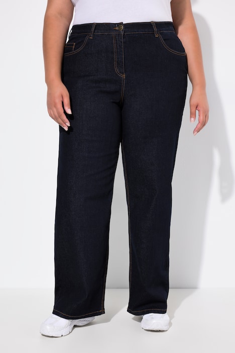 Mary Fit Wide Leg Stretch Jeans