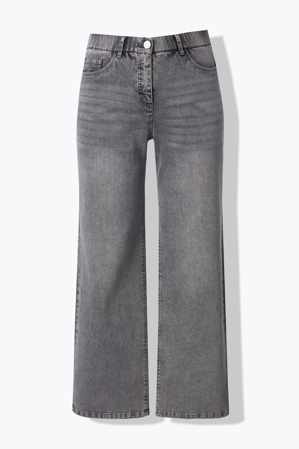 Jeans Mary, weites Bein, 5-Pocket-Schnitt, Komfortbund