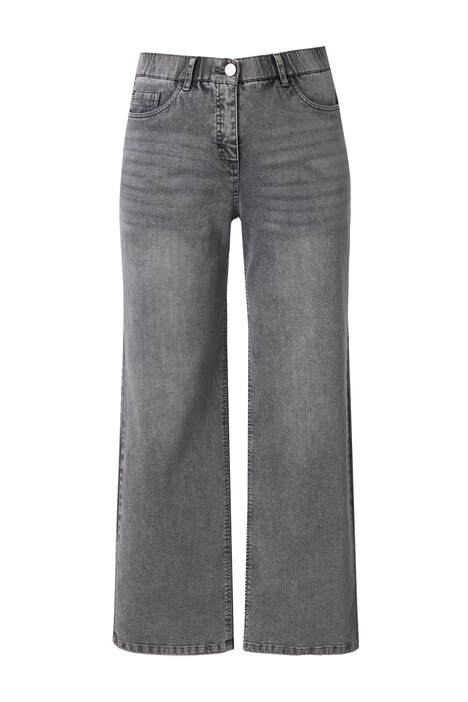 Džíny Mary, široké nohavice, 5 kapes, komfortní pas