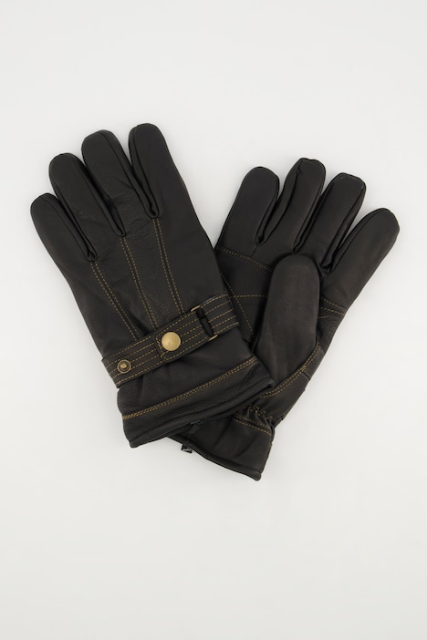 Vervolgen Plotselinge afdaling koud leren handschoenen, echt leer, warme voering, patje | Handschoenen & mutsen  | Accessoires
