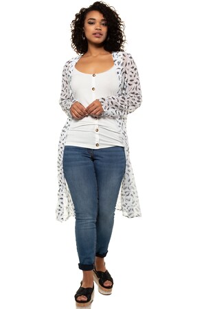 Studio Untold Ulla Popken Chiffon Jasje Grote Maten studio untold kopen in de aanbieding Studio Untold Ulla Popken Chiffon Jasje Grote Maten studio untold kopen in de aanbieding