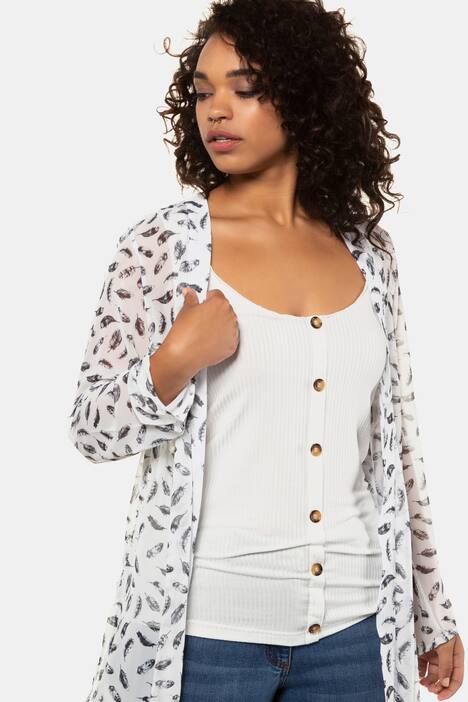 open front duster jacket