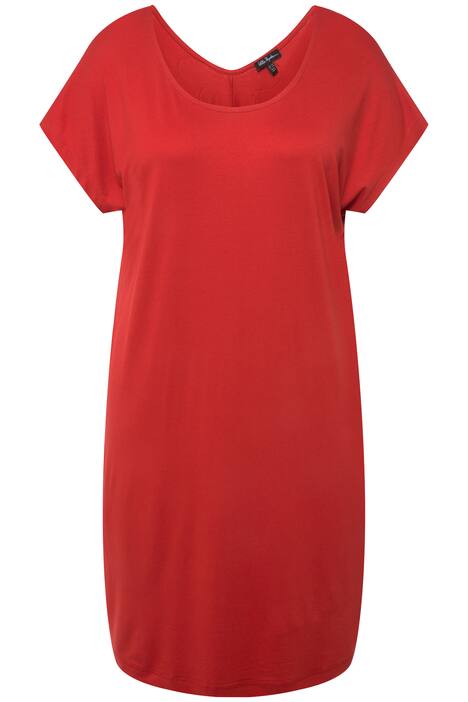 Noční košile, motýl, kulatý výstřih, krátké rukávy