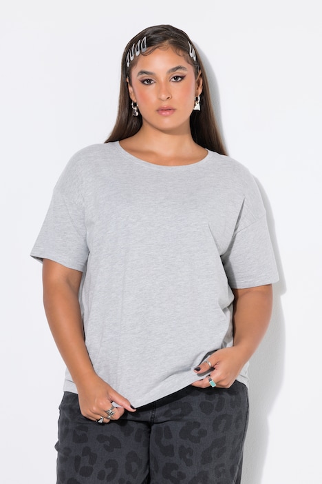 Basic-Shirt, Relaxed Shape, überschnittene Schultern