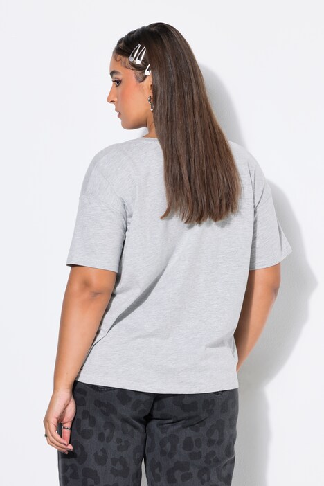 Basic-Shirt, Relaxed Shape, überschnittene Schultern