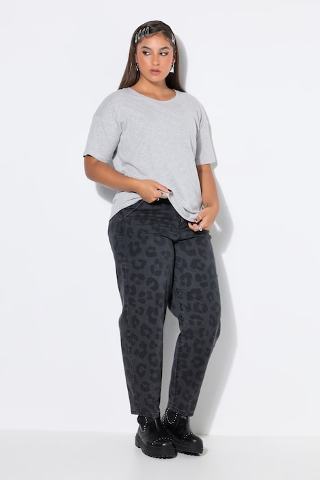 Basic-Shirt, Relaxed Shape, überschnittene Schultern