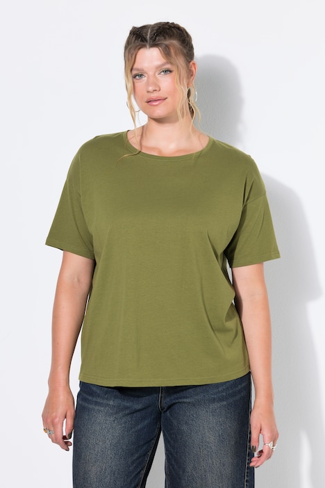 T-shirt Basic, coupe relaxed à épaules basses