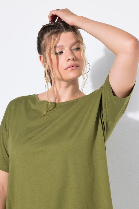 T-shirt Basic, coupe relaxed à épaules basses