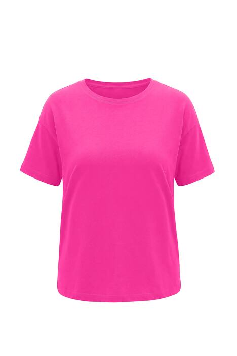 Basic tričko, Relax střih, padlá ramena