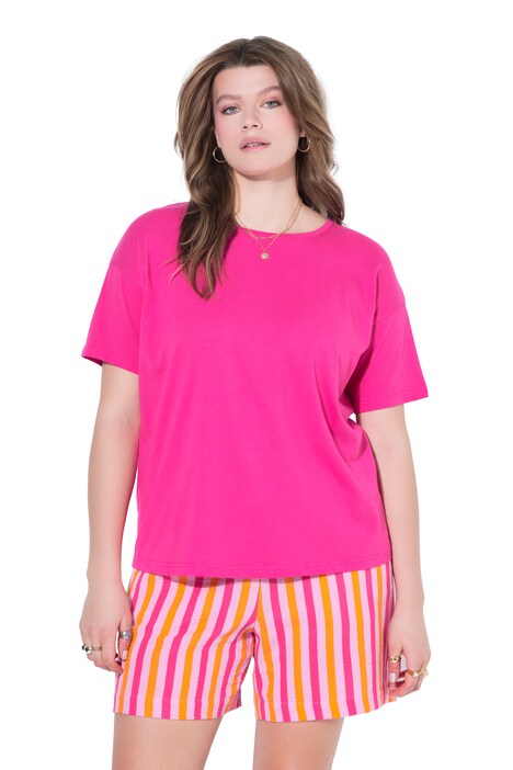 Basic tričko, Relax střih, padlá ramena