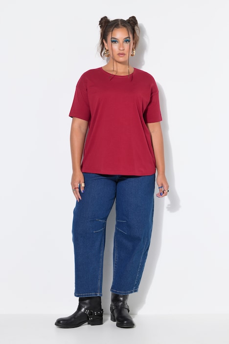 Basic-Shirt, Relaxed Shape, überschnittene Schultern