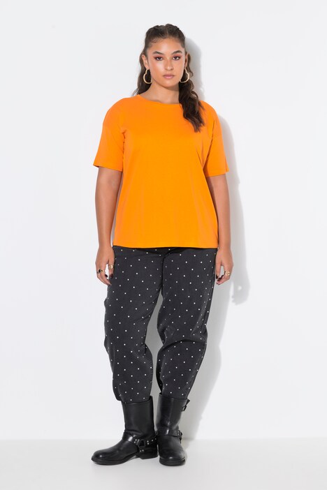 T-shirt, relaxed, basic, oversized schouders