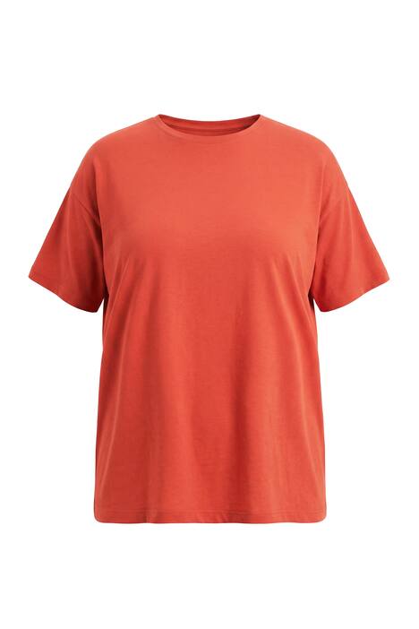 Basic tričko, Relax střih, padlá ramena