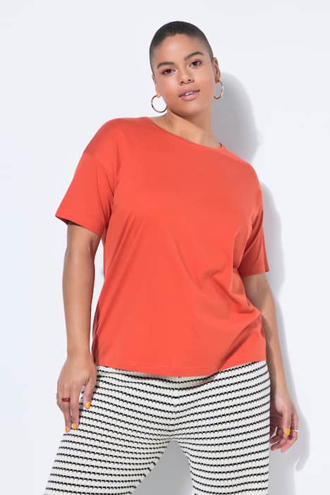 Basic-Shirt, Relaxed Shape, überschnittene Schultern