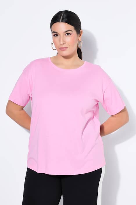 Basic-Shirt, Relaxed Shape, überschnittene Schultern