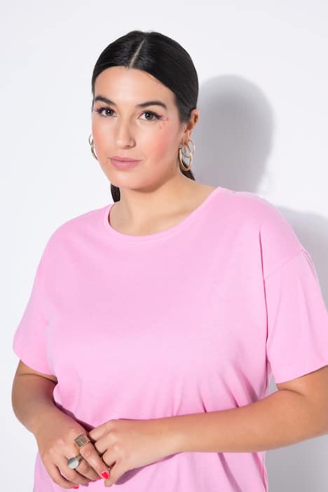 Basic-Shirt, Relaxed Shape, überschnittene Schultern