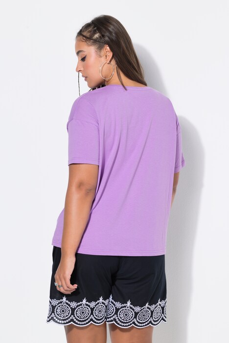 T-shirt, relaxed, basic, oversized schouders