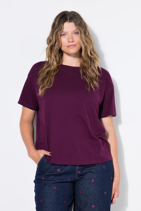 T-shirt Basic, coupe relaxed à épaules basses
