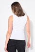 Basic-Top, weiter Ausschnitt, Stretchjersey