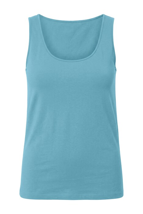 Basic top, široký výstřih, streč žerzej