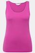 Basic Scoop Neck Cotton Stretch Tank Top