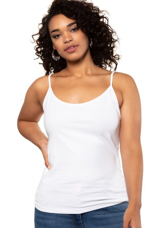 Studio Untold Ulla Popken Basic Spaghetti Top Grote Maten studio untold kopen in de aanbieding