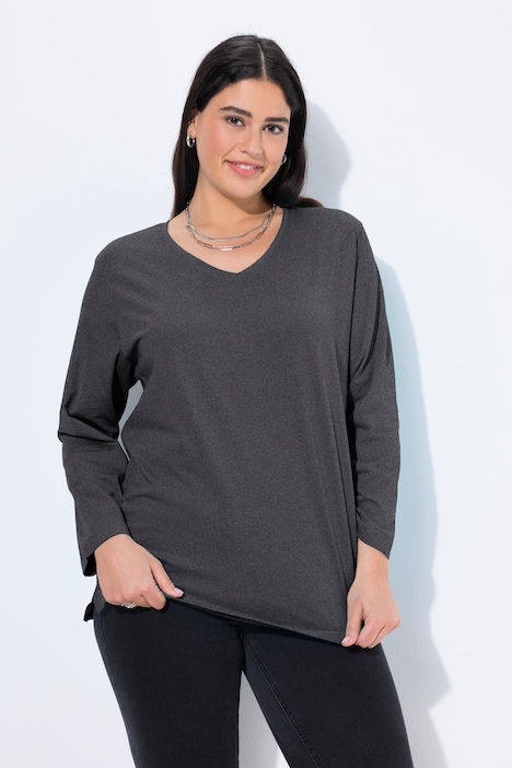 Back To Basics V-Neck Relaxed Fit Cotton Tee