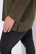 Shirt, V-Ausschnitt, Relaxed, Langarm
