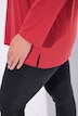 Shirt, V-hals, relaxed, lange mouw