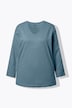 Shirt, V-Ausschnitt, Relaxed, Langarm