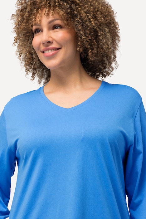 Back To Basics V-Neck Relaxed Fit Cotton Tee | T-Shirts | Knit Tops & Tees