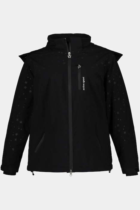 Star Print Triple Function Lined Ski Jacket | Ski Jackets | Jackets