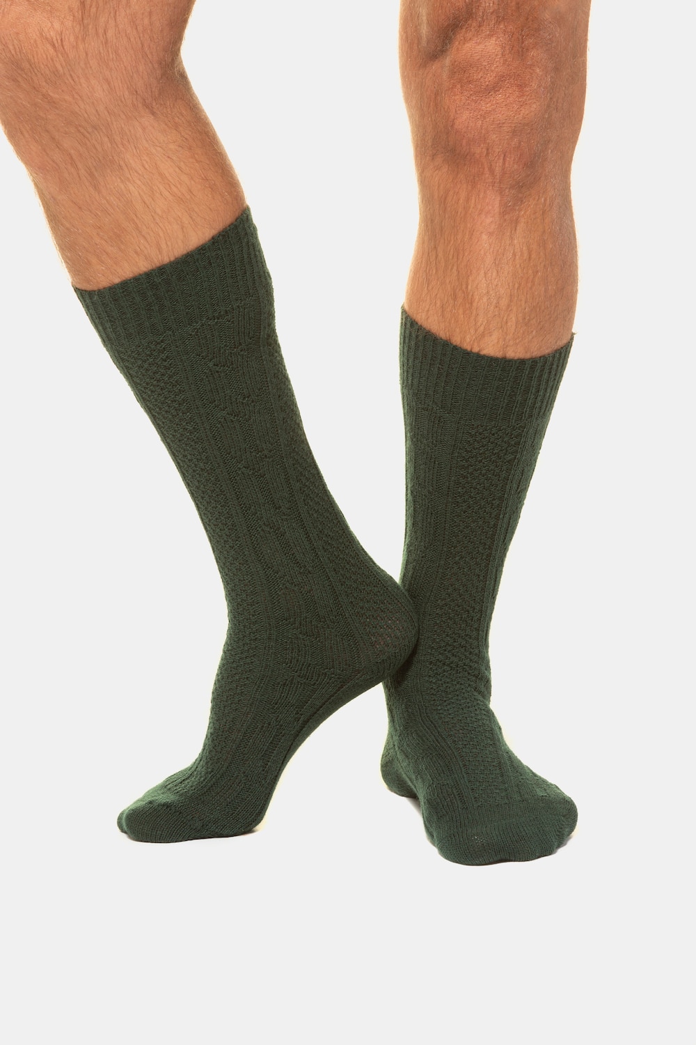Grote Maten folklore sokken, Heren, groen, Maat: 41-43, Katoen/Synthetische vezels, JP1880
