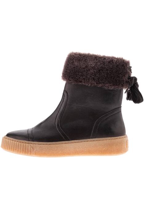 FutterProfilsohleWeite Leder Leder FutterProfilsohleWeite StiefelettenWarmes H StiefelettenWarmes 6Ygf7yIbv