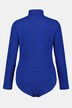 Rib Knit Stretch Turtleneck Bodysuit